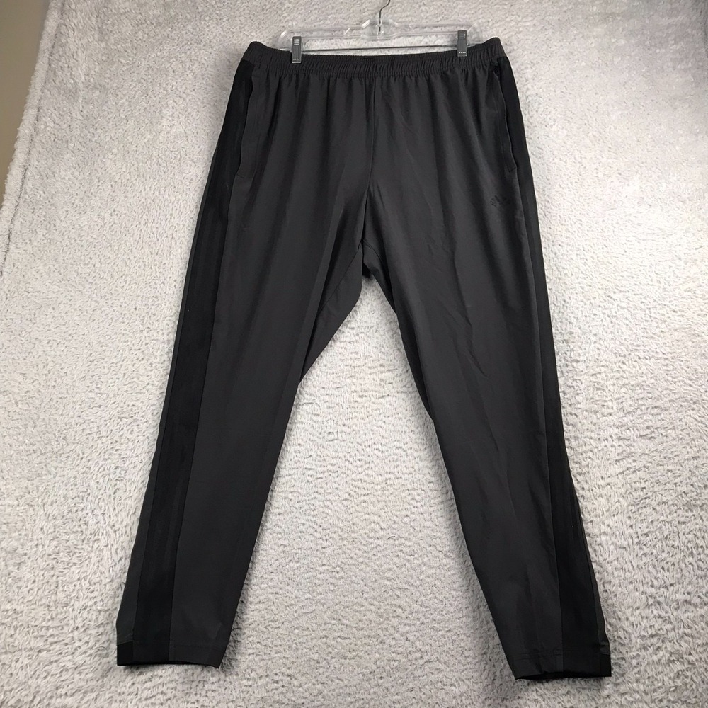 Adidas Tiro 21 7/8 Woven Pants Mens XL Black Performance Football Soccer NEW NWT